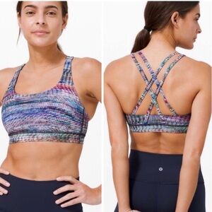lululemon Energy Sports Bra Digital Oasis size 8